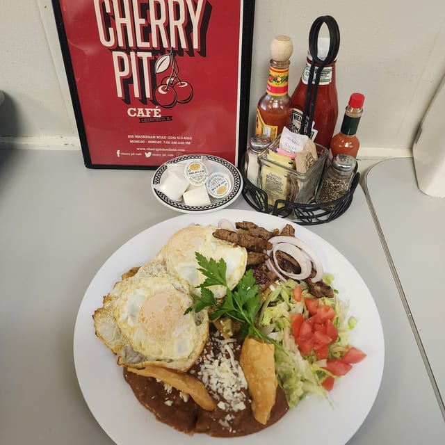 Steak Chilaquiles.