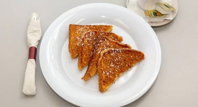 Stuffed Crunchy French Toast.